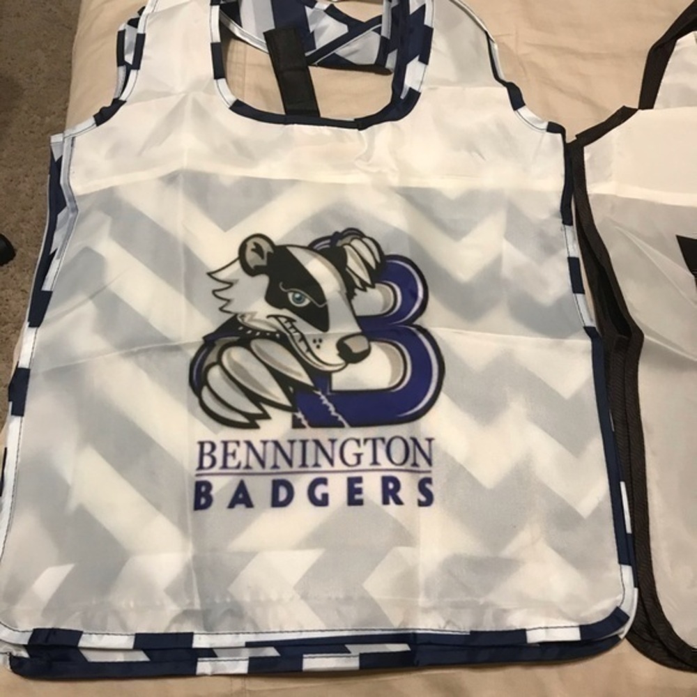 Lightweight teacher bag. NWOT. Bennington Badgers